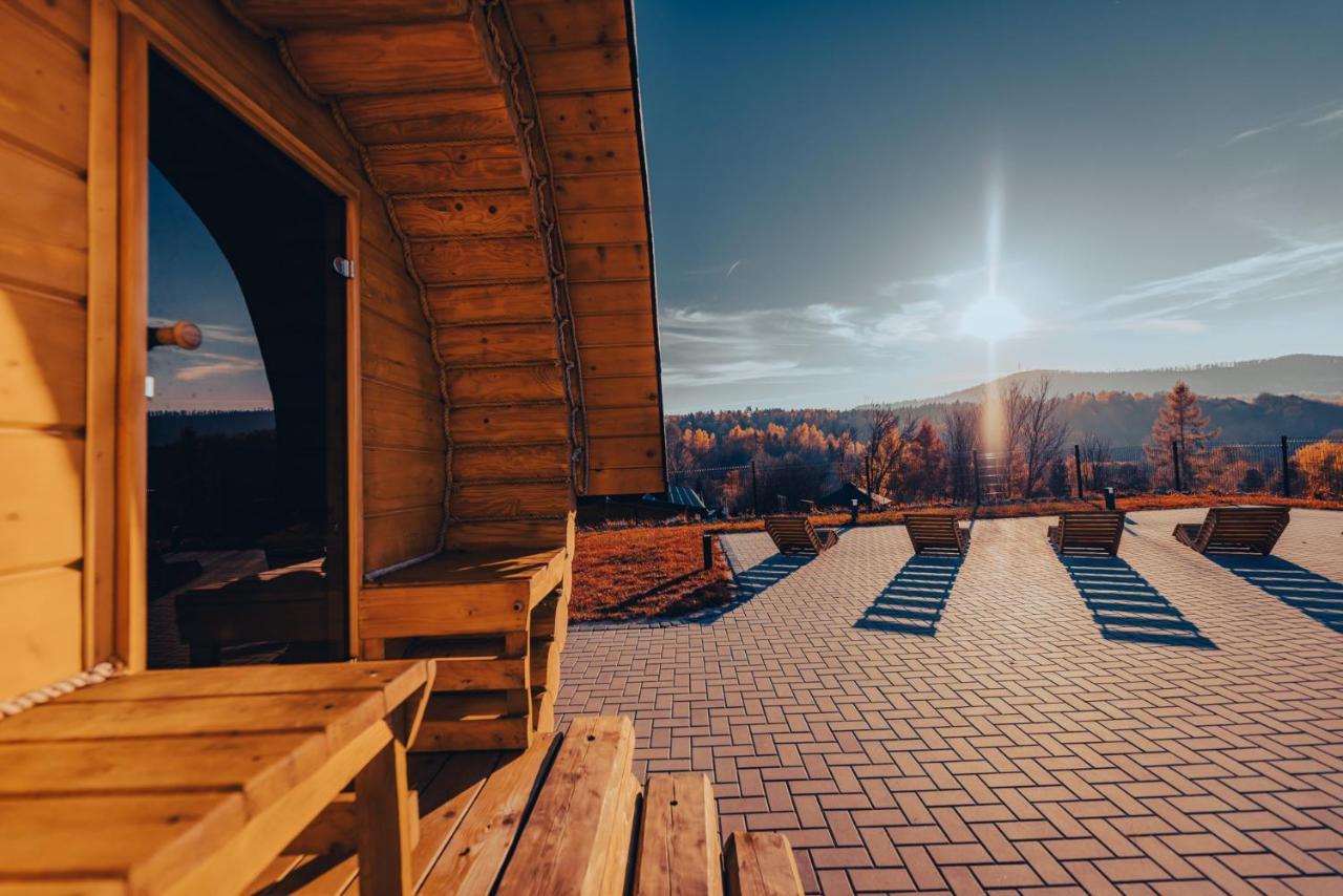 Chaty Skwirutowe Wzgorze - Domki Caloroczne Solina  Extérieur photo